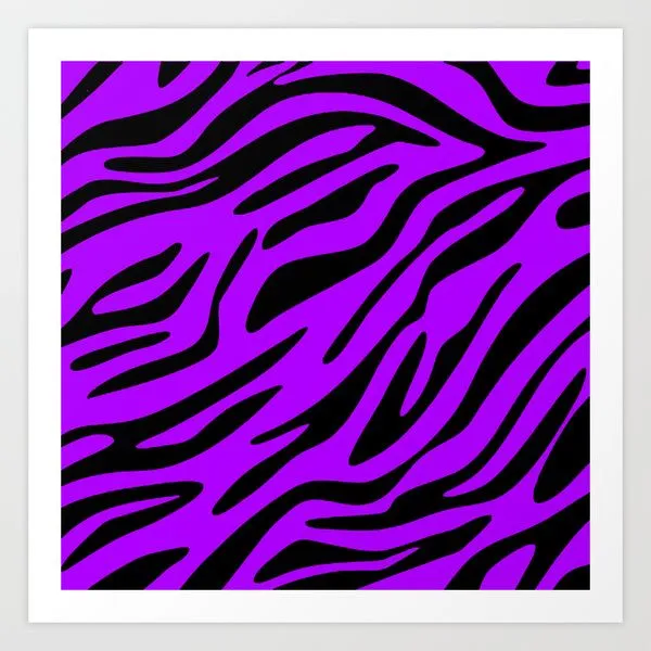 Purple Zebra Print Wallpaper - ClipArt Best