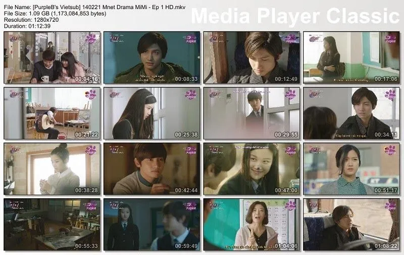 PurpleB's Vietsub] Mnet Drama MiMi - Ep 1 (HD) ~ PurpleB