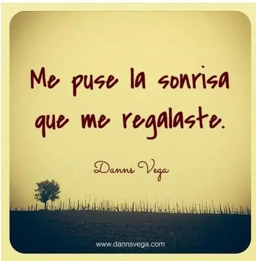 Me puse la sonrisa que me regalaste | Frases de amor | Pinterest Me puse la sonrisa que me regalaste | Frases de amor | Pinterest