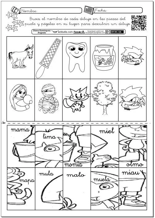 Puzle con las letras L – M – P Método de lectoescritura Actiludis ... Puzle con las letras L – M – P Método de lectoescritura Actiludis ...