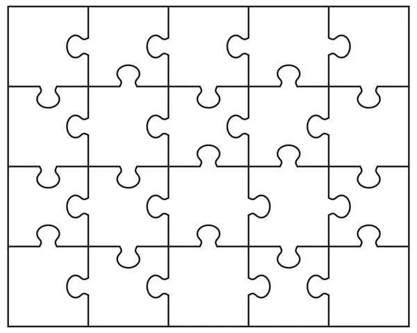 Puzzle blanco — Vector stock © vukam #69619863 Puzzle blanco — Vector stock © vukam #69619863