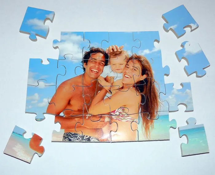 Cómo hacer un puzzle de cartón casero? - Juguetes