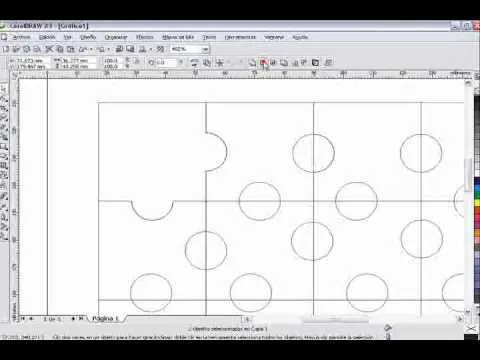 hacer puzzle en coreldraw.wmv - YouTube