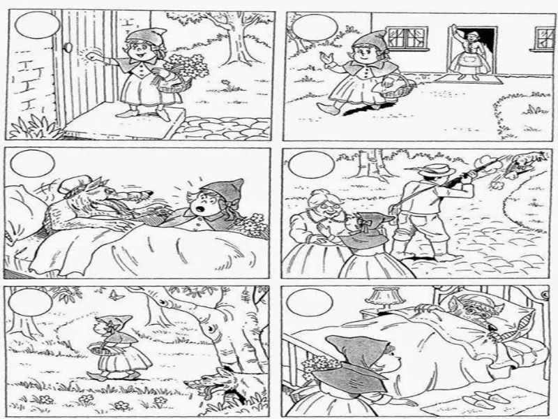 Puzzle de ORDENAR CUENTO , rompecabezas de