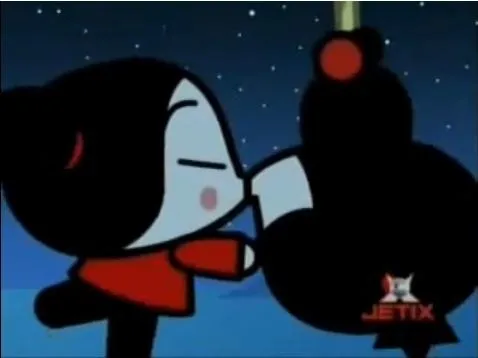 Puzzle de pucca besando a garu , rompecabezas de Puzzle de pucca besando a garu , rompecabezas de