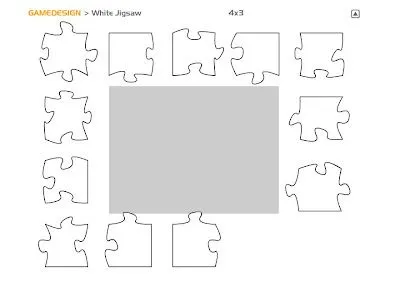 Puzzles rompecabezas en blanco, White Jigsaw online | Todo Interesante