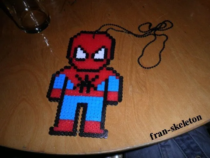 pyssla spider-man by fran-skeleton on deviantART pyssla spider-man by fran-skeleton on deviantART