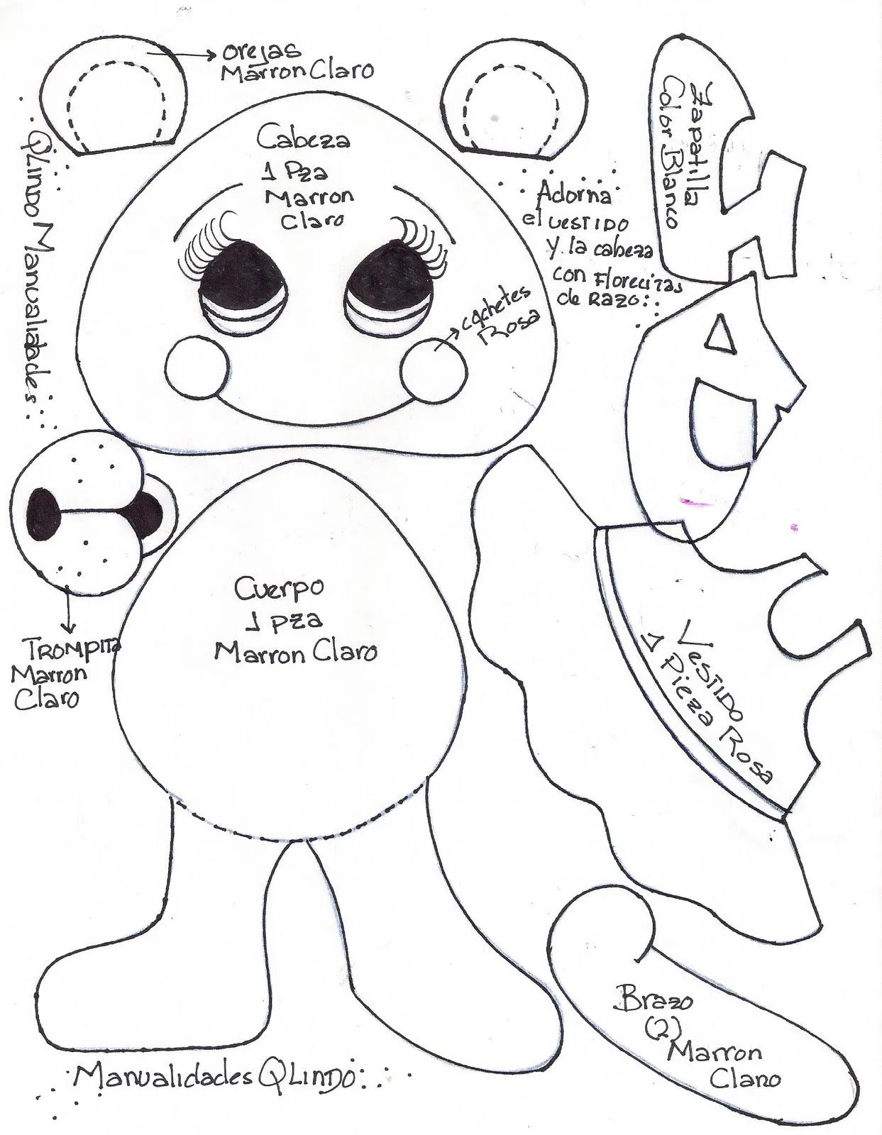 Q'LINDO Manualidades: enero 2012