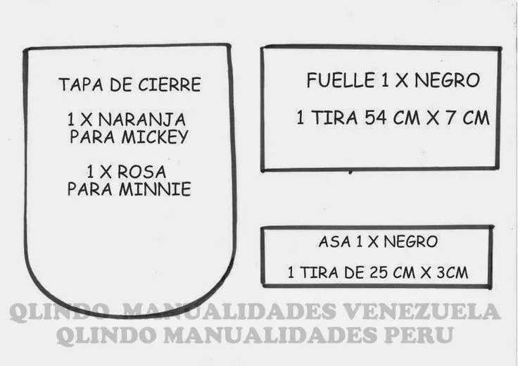 Q'LINDO Manualidades: MOLDES CARTERITA DE MINNIE MOUSE | moldes ... Q'LINDO Manualidades: MOLDES CARTERITA DE MINNIE MOUSE | moldes ...