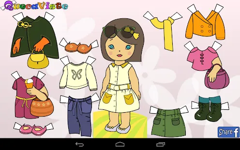 Queca Viste Muñecas de Papel - Aplicaciones de Android en Google Play