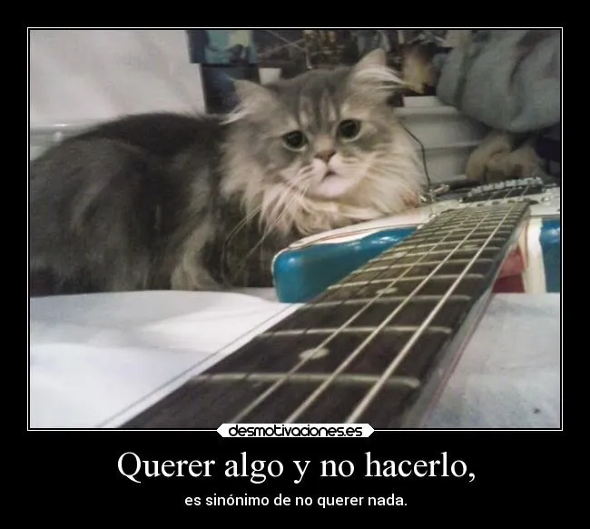 Querer algo y no hacerlo, | Desmotivaciones