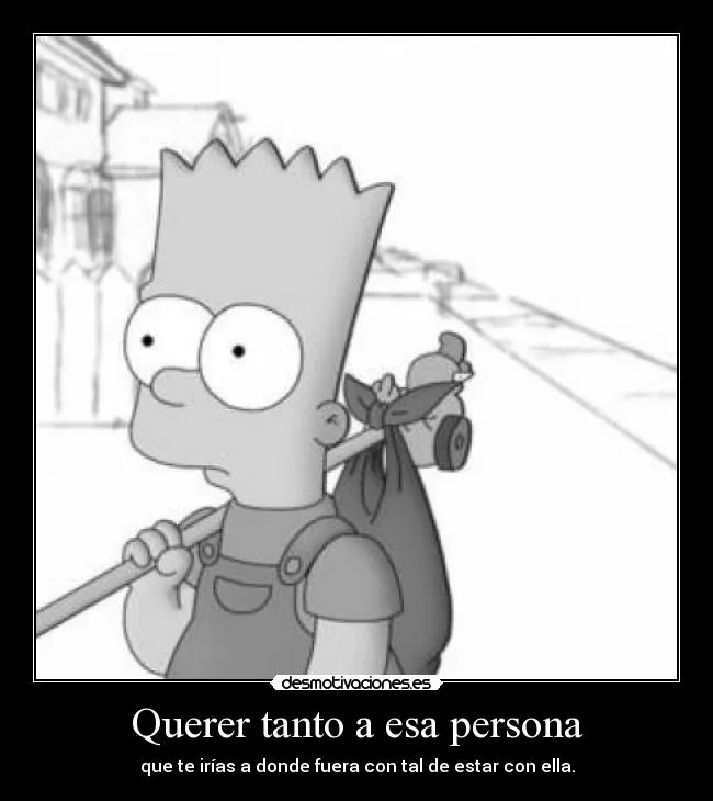 Bart llorando por amor - Imagui