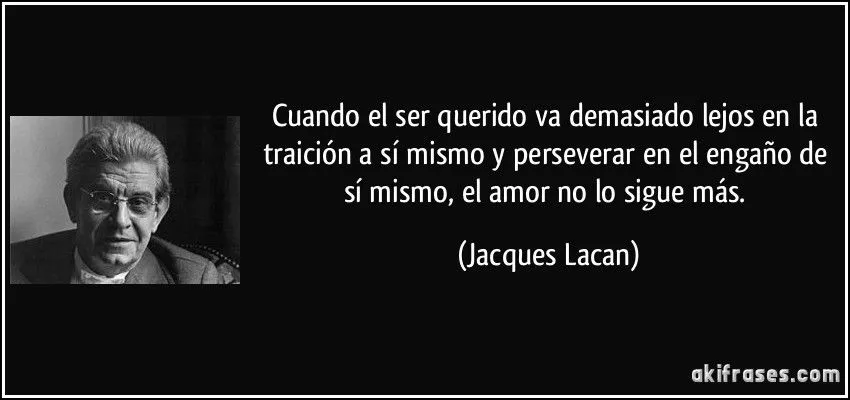 Cuando el ser querido va demasiado lejos en la traición a sí... Cuando el ser querido va demasiado lejos en la traición a sí...