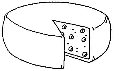 Queso Dibujo