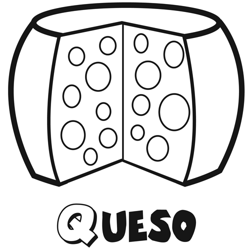 Dibujo de infantil de queso - Imagui