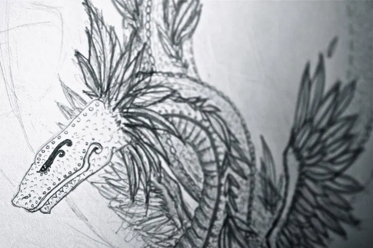 Quetzalcoatl - dibujo a lápiz | Referencias de Arte | Pinterest Quetzalcoatl - dibujo a lápiz | Referencias de Arte | Pinterest