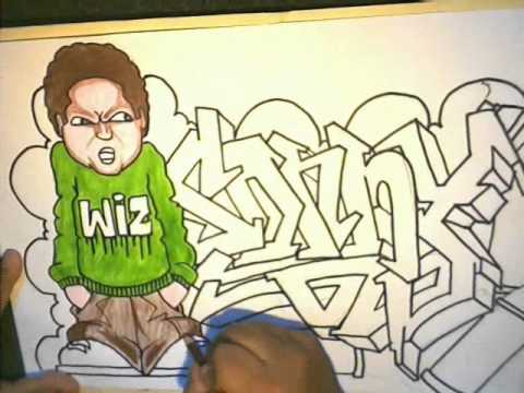 A Quick Graffiti Drawing (Requested) By (SONNY) by WIZARD (speed ...