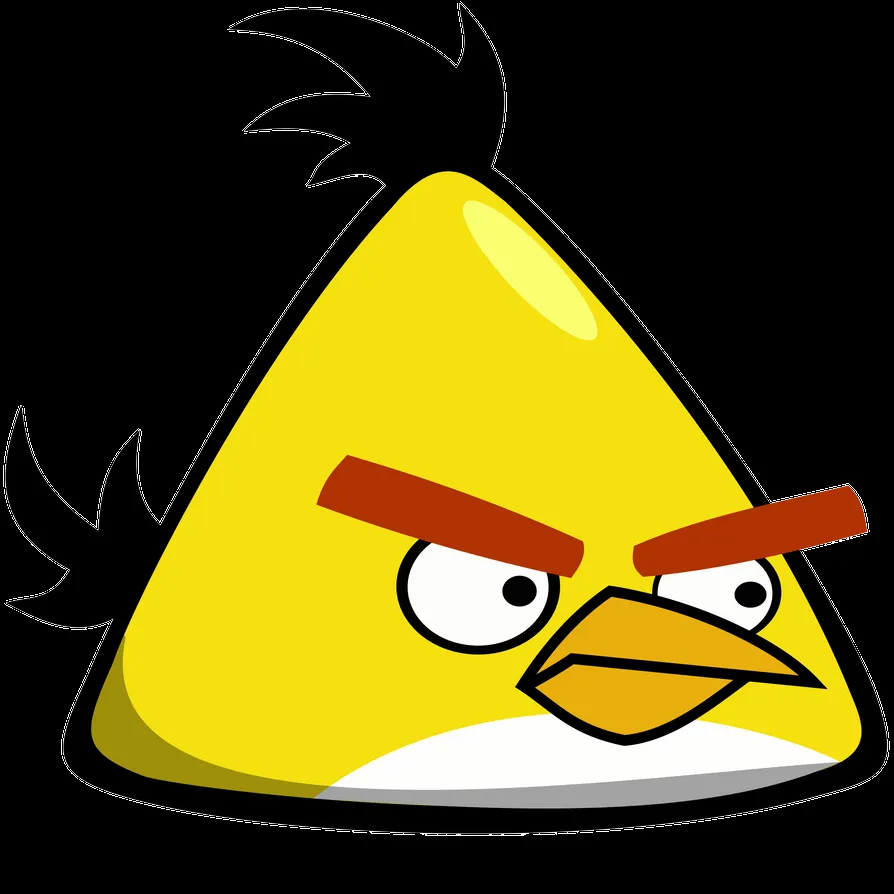 Quick Yellow Angry Bird Vector by Anxet on DeviantArt
