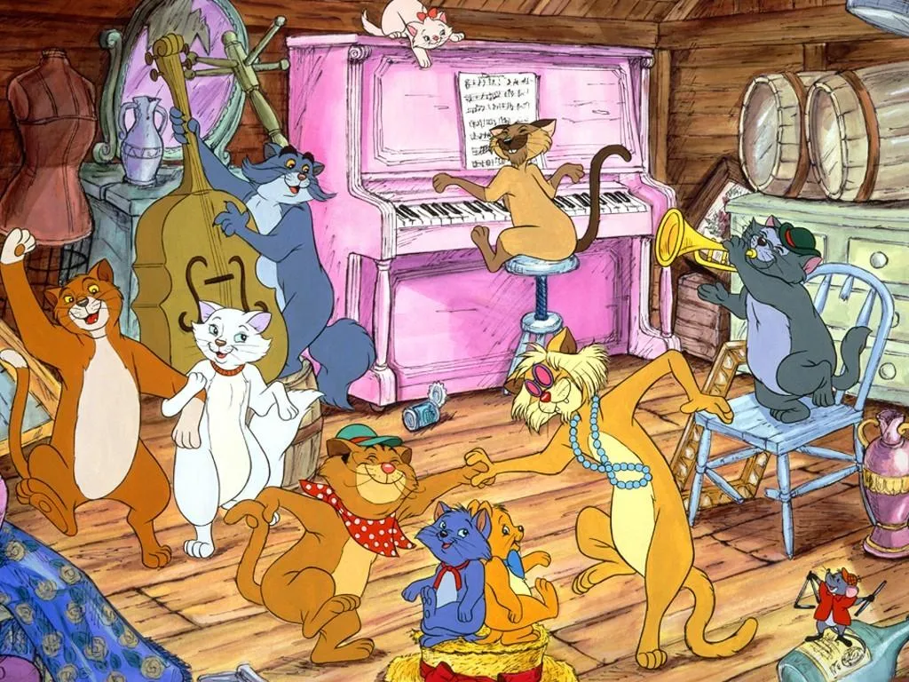 Todos quieren ser ya Gato Jazz (Los aristogatos) | MiniGranada