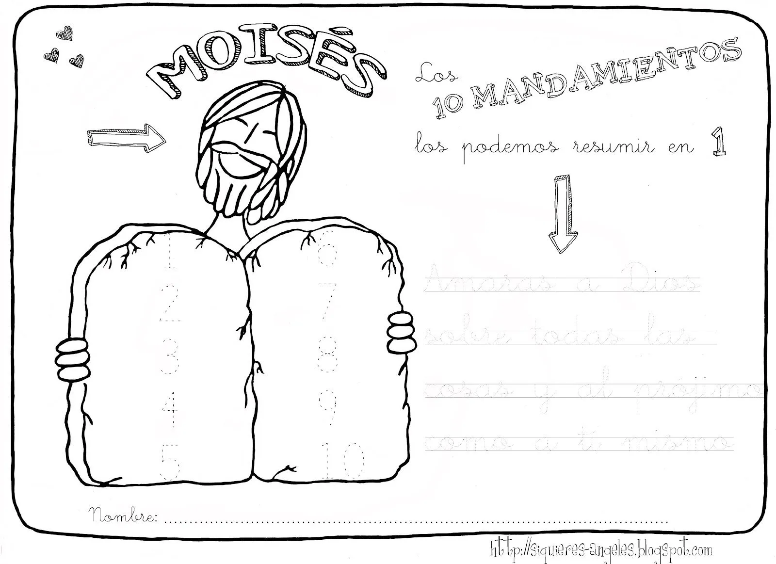 Si quieres aprender, ENSEÑA.: Moises 2