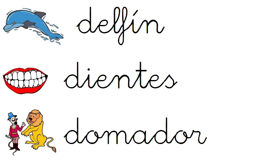 Quieres que te lo cuente otra vez?: Palabras con el fonema " Quieres que te lo cuente otra vez?: Palabras con el fonema "