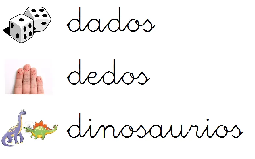 Quieres que te lo cuente otra vez?: Palabras con el fonema "d" Quieres que te lo cuente otra vez?: Palabras con el fonema "d"