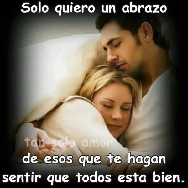 Solo Quiero un abrazo | Imágenes y Postales de Amor Solo Quiero un abrazo | Imágenes y Postales de Amor