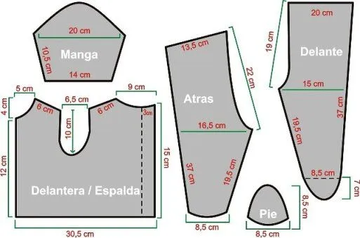 Quiero hacer el ajuar de mi bebé (pág. 11) | Aprender manualidades ...