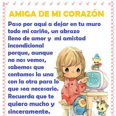 te quiero mucho amiga | mejores amigas | Pinterest | Te Quiero and ...