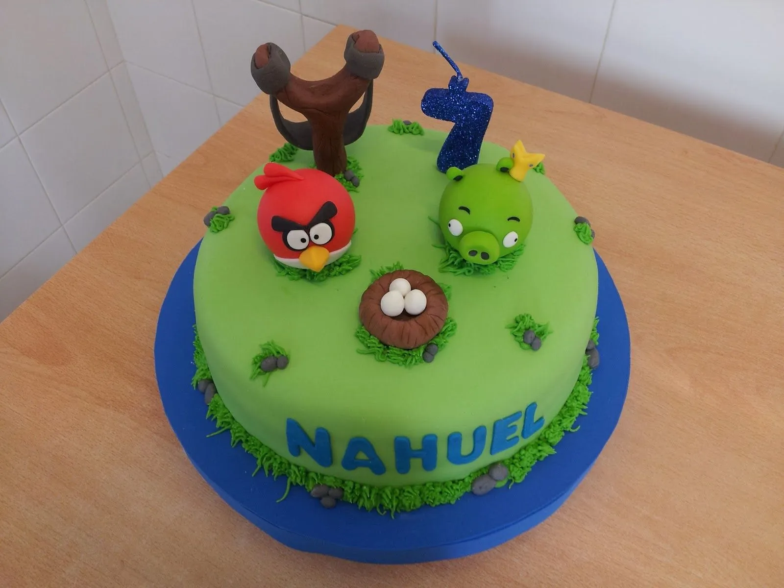 QUIERO ALGO DULCE!: TORTA ANGRY BIRD