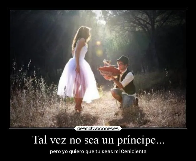 Quiero ser tu princesa y que tu seas mi principe - Imagui