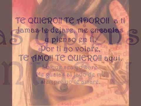 TE QUIERO* - RASTA NEGRA (Letra) - YouTube