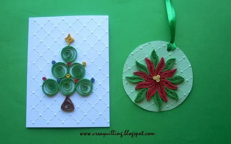 Quilling Chile ❀ Filigrana en Chile: Taller de filigrana Navideña