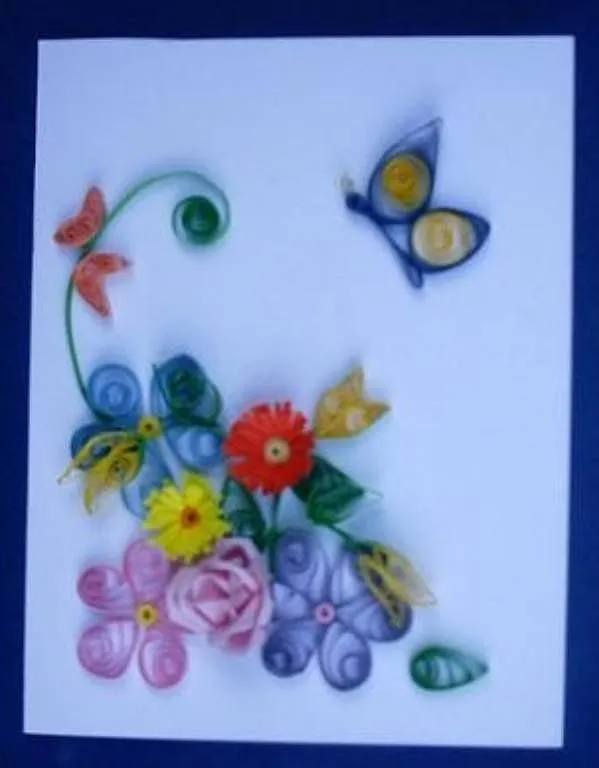 Manualidades con papel filigrana - Imagui