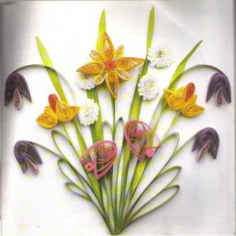 Quilling o filigrana con papel | Aprender manualidades es facilisimo.