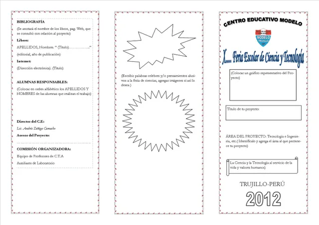 quimica: MODELO DE TRIPTICO 2012