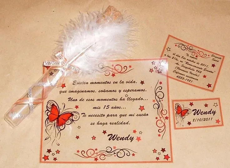 quince anos invitactiones simples | Invitaciones De Tubo De Ensayo ...