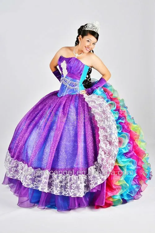 ราคาถูกแฟนซีรุ้งพรหมชุดบอลชุดquinceanera-ชุดขนาดบวกและกระโปรง ... ราคาถูกแฟนซีรุ้งพรหมชุดบอลชุดquinceanera-ชุดขนาดบวกและกระโปรง ...