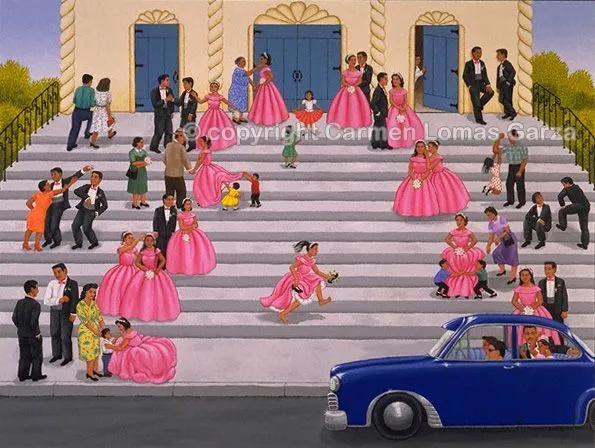 quinceanera by Carmen Lomas Garza | Masters of Art | Pinterest