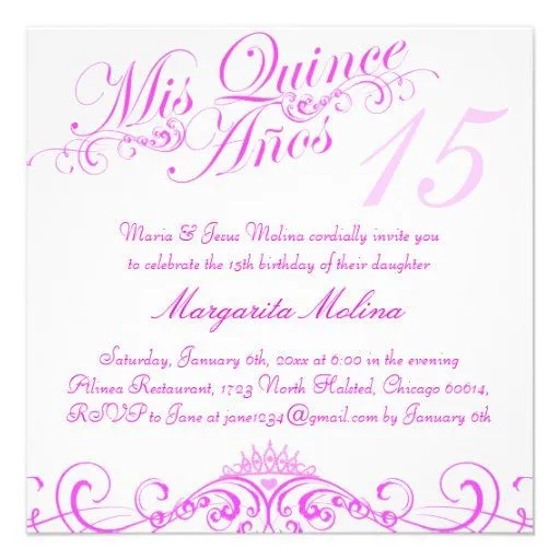 Tarjetas de quinceañeras en manualidades - Imagui Tarjetas de quinceañeras en manualidades - Imagui