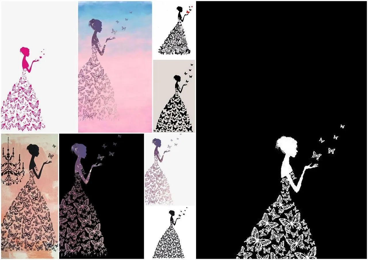 Quinceañera con Vestido de Mariposas: Tarjetas o Invitaciones de 15 Años  para Descargar Gratis. | Oh My 15 Años!