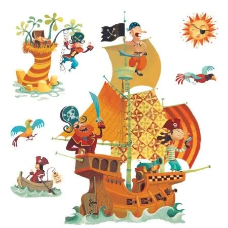 EL QUINTO PUPITRE: Un cuento de piratas