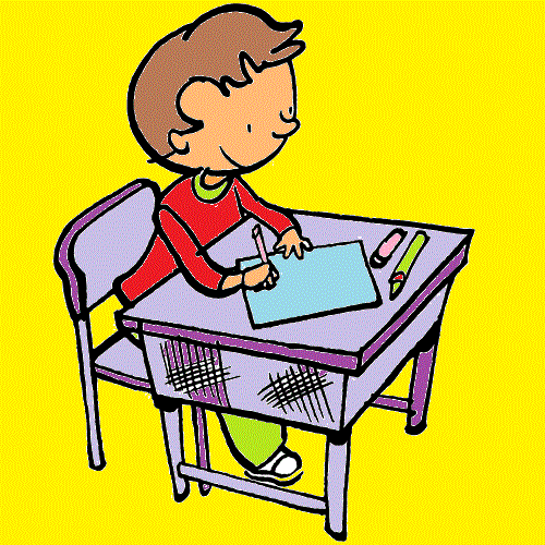 Alumnos estudiando en dibujo - Imagui