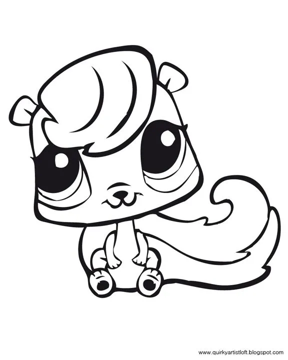 Quirky Artist Loft: Littlest Pet Shop - Free Printable Coloring Book Quirky Artist Loft: Littlest Pet Shop - Free Printable Coloring Book