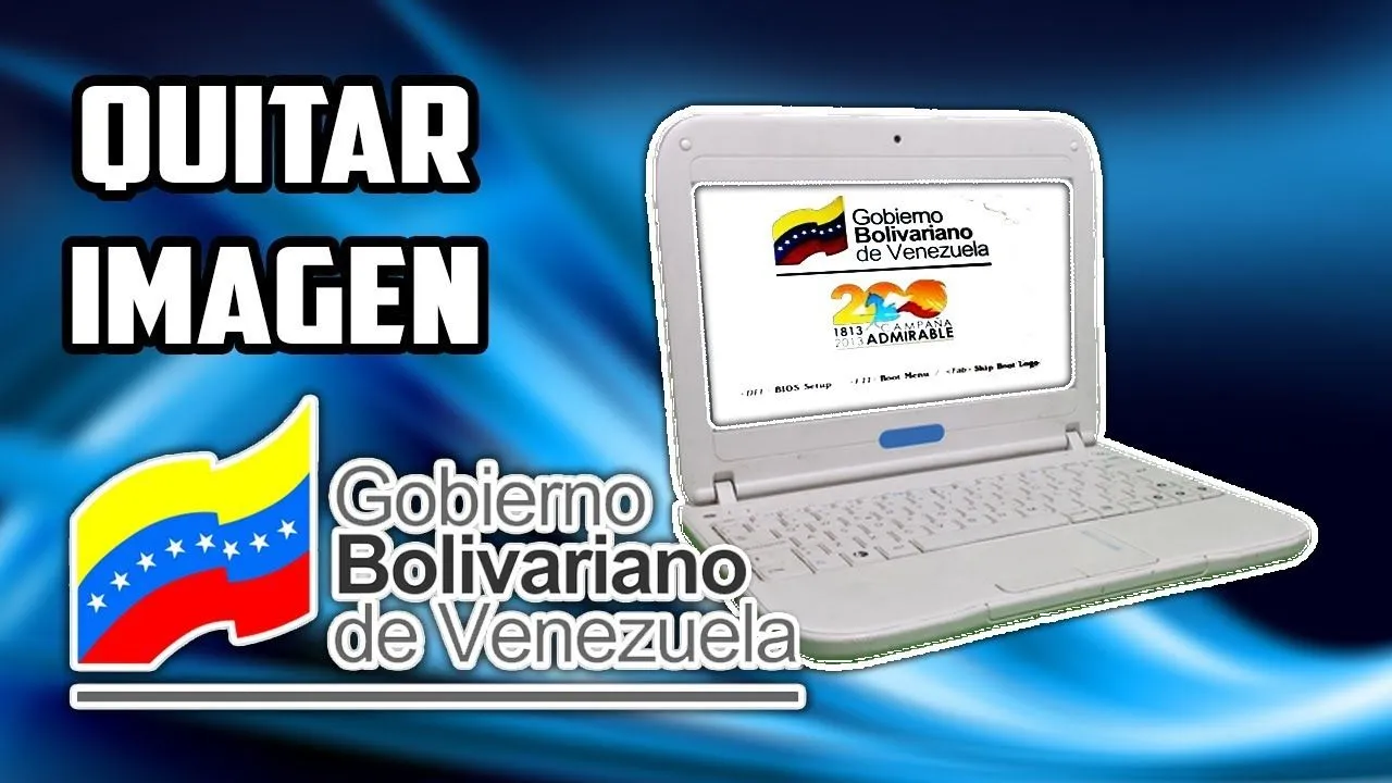 Quitar Logo del Gobierno Bolivariano en la Canaima Colegio (MG 101-A3) -  YouTube