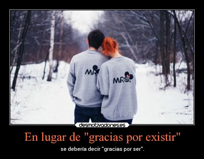 En lugar de "gracias por existir" | Desmotivaciones En lugar de "gracias por existir" | Desmotivaciones