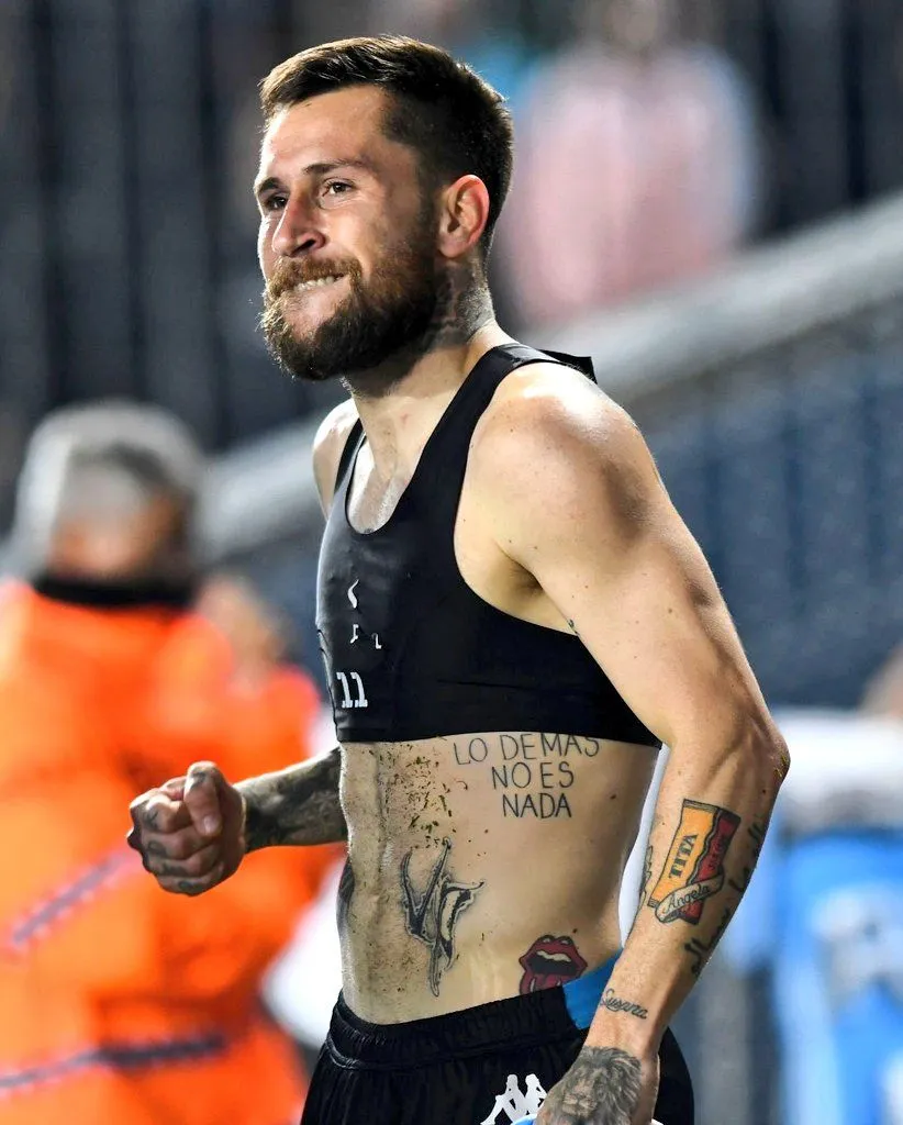 No es por Racing: la emotiva razón por la que Gómez se tatuó una Tita No es por Racing: la emotiva razón por la que Gómez se tatuó una Tita