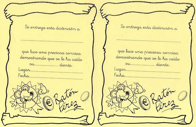 Actividades y ejercicios para infantil y primaria: Diplomas ...