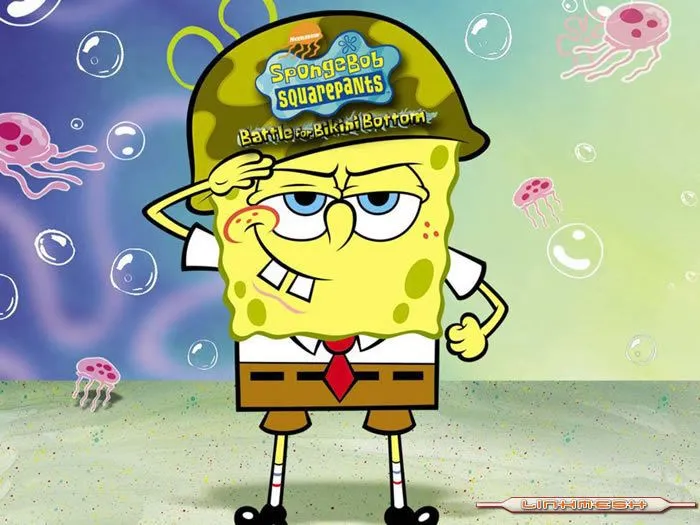 Imágenes de Bob Esponja con movimiento y brillo - Imagui
