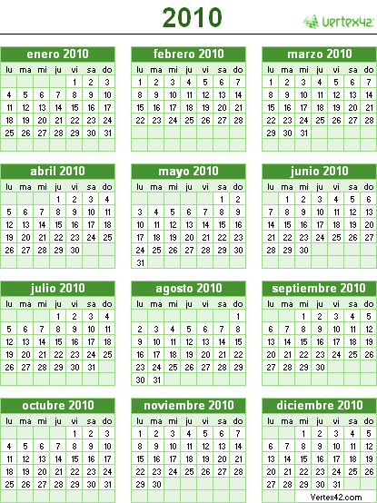 Radio RM™ - Calendario 2010